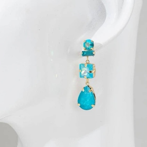 Iridescent Drops - Green - Picture 5 of 7